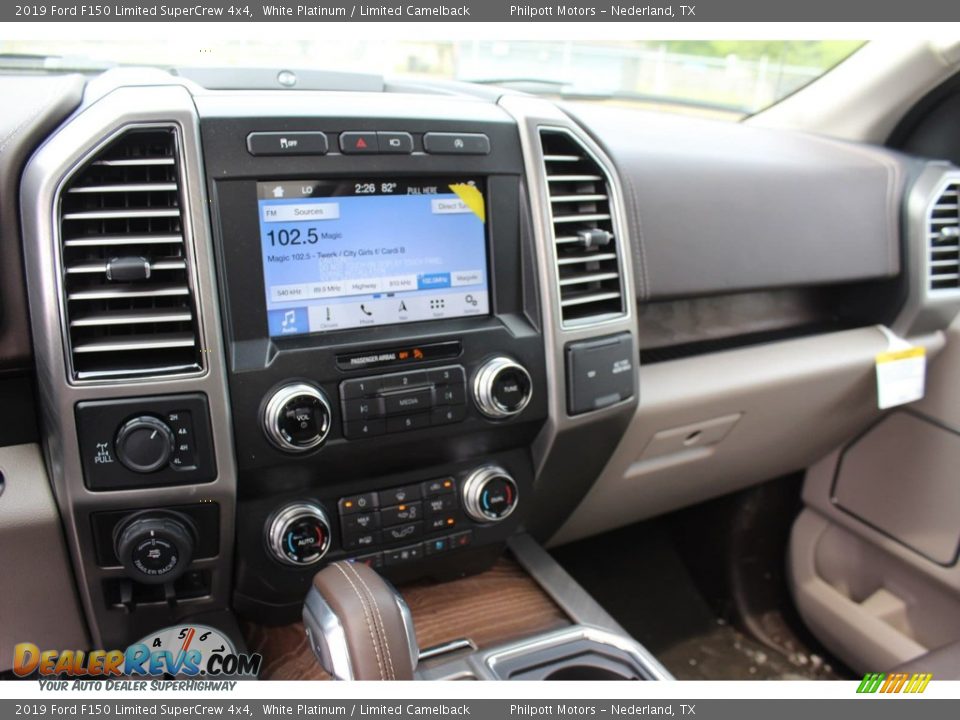 2019 Ford F150 Limited SuperCrew 4x4 White Platinum / Limited Camelback Photo #13