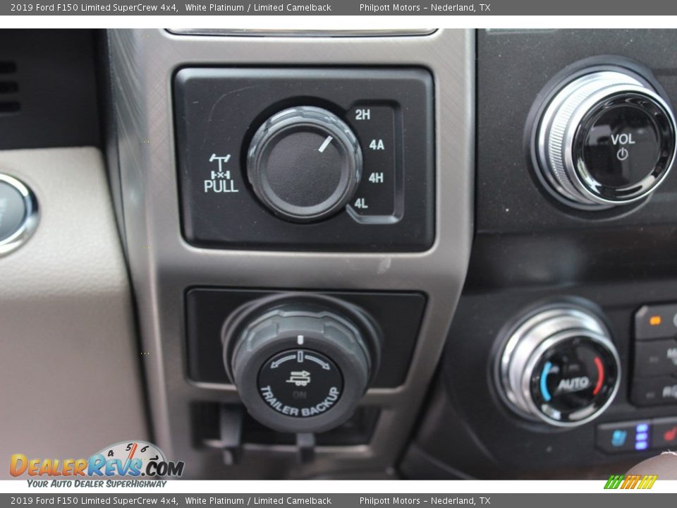 Controls of 2019 Ford F150 Limited SuperCrew 4x4 Photo #16
