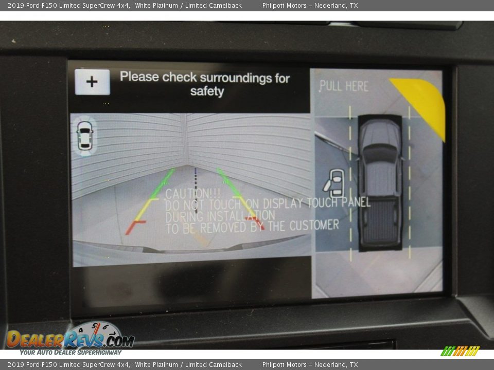 2019 Ford F150 Limited SuperCrew 4x4 White Platinum / Limited Camelback Photo #20
