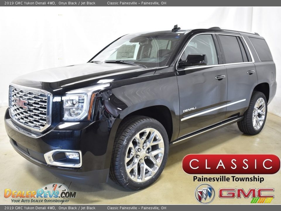 2019 GMC Yukon Denali 4WD Onyx Black / Jet Black Photo #1
