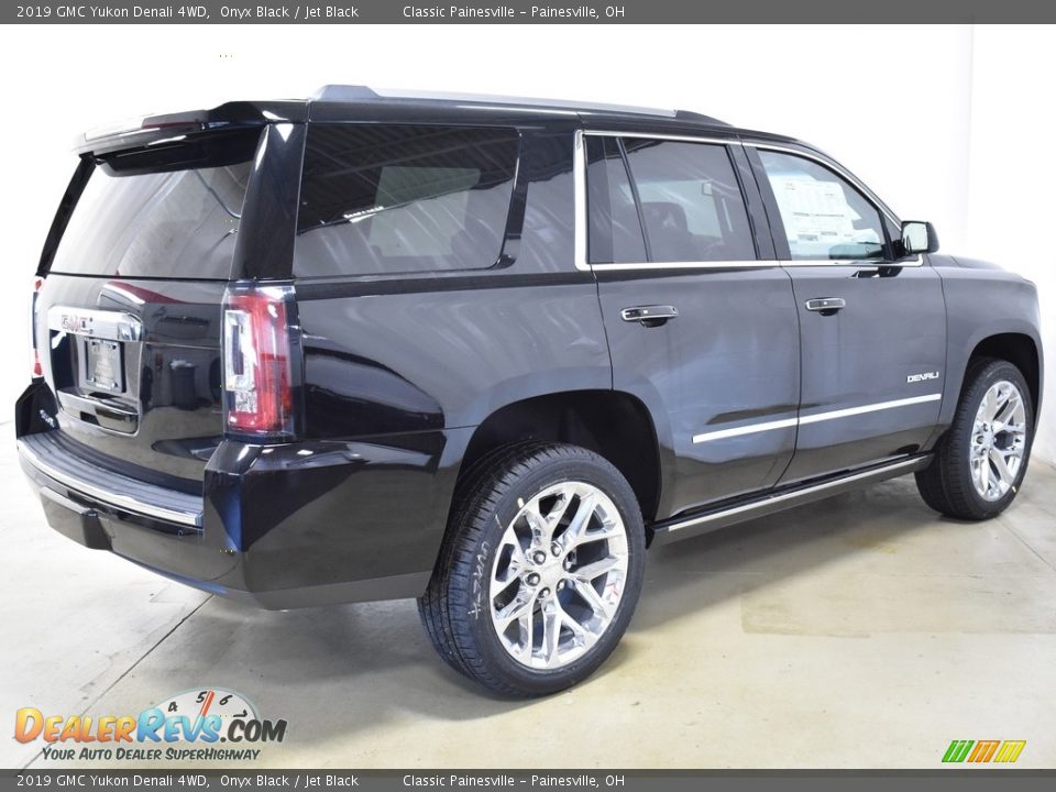 2019 GMC Yukon Denali 4WD Onyx Black / Jet Black Photo #2