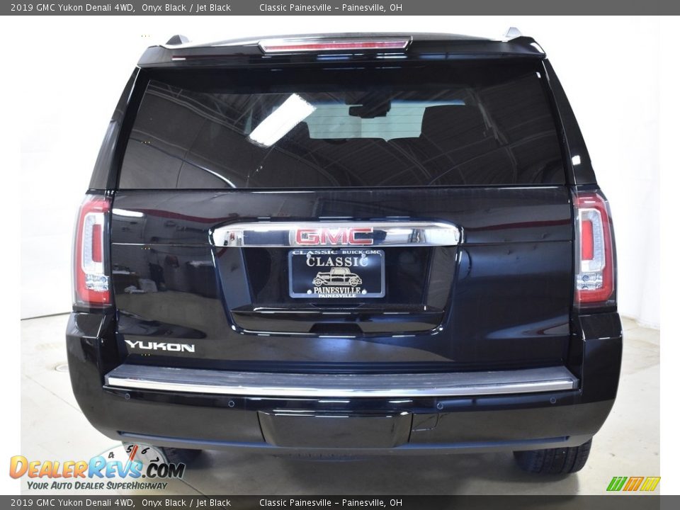 2019 GMC Yukon Denali 4WD Onyx Black / Jet Black Photo #3