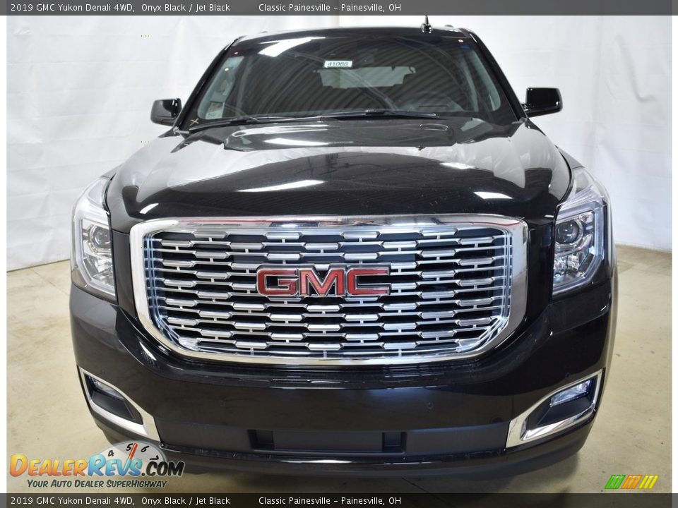 2019 GMC Yukon Denali 4WD Onyx Black / Jet Black Photo #4