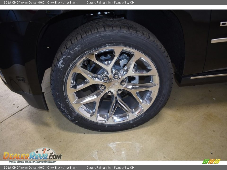 2019 GMC Yukon Denali 4WD Onyx Black / Jet Black Photo #5