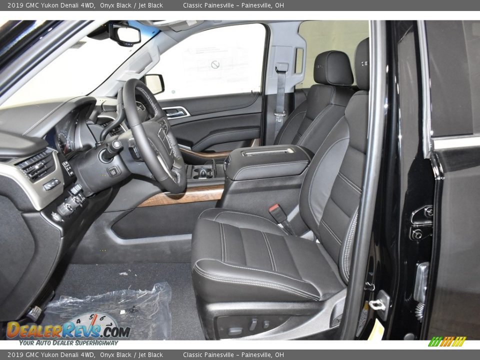 2019 GMC Yukon Denali 4WD Onyx Black / Jet Black Photo #7