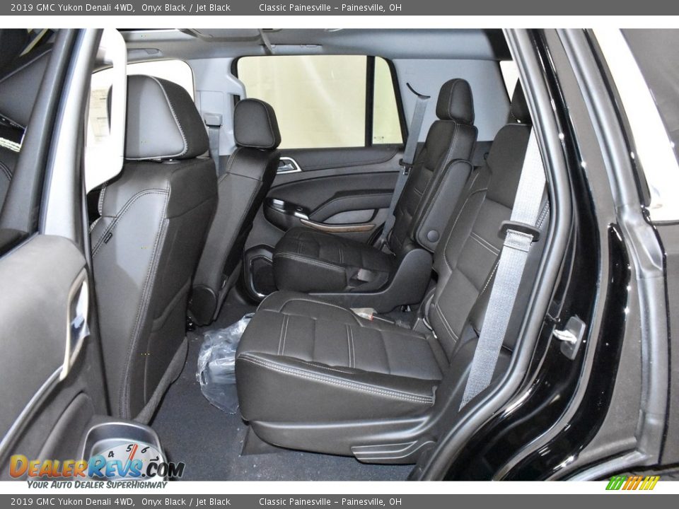 2019 GMC Yukon Denali 4WD Onyx Black / Jet Black Photo #8