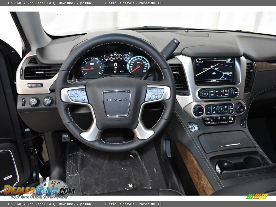2019 GMC Yukon Denali 4WD Onyx Black / Jet Black Photo #10