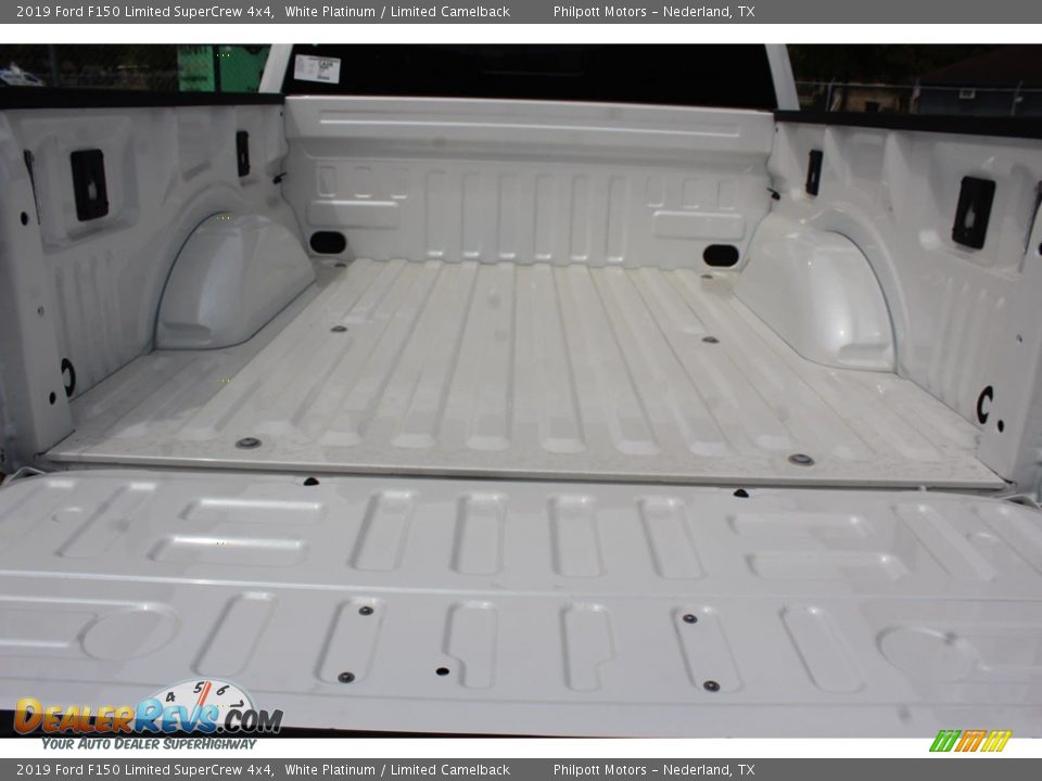 2019 Ford F150 Limited SuperCrew 4x4 White Platinum / Limited Camelback Photo #32