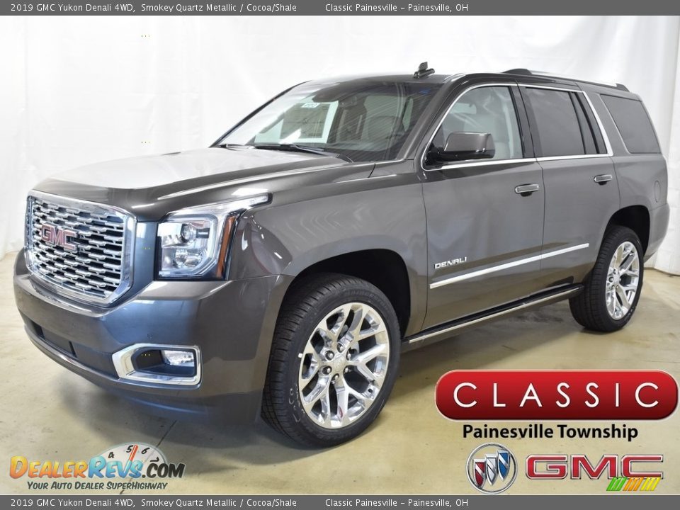 2019 GMC Yukon Denali 4WD Smokey Quartz Metallic / Cocoa/Shale Photo #1