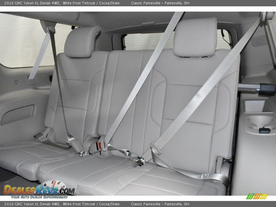 2019 GMC Yukon XL Denali 4WD White Frost Tintcoat / Cocoa/Shale Photo #9