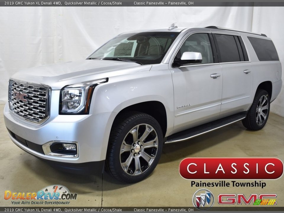 2019 GMC Yukon XL Denali 4WD Quicksilver Metallic / Cocoa/Shale Photo #1