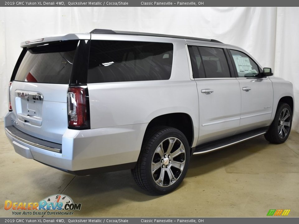2019 GMC Yukon XL Denali 4WD Quicksilver Metallic / Cocoa/Shale Photo #2