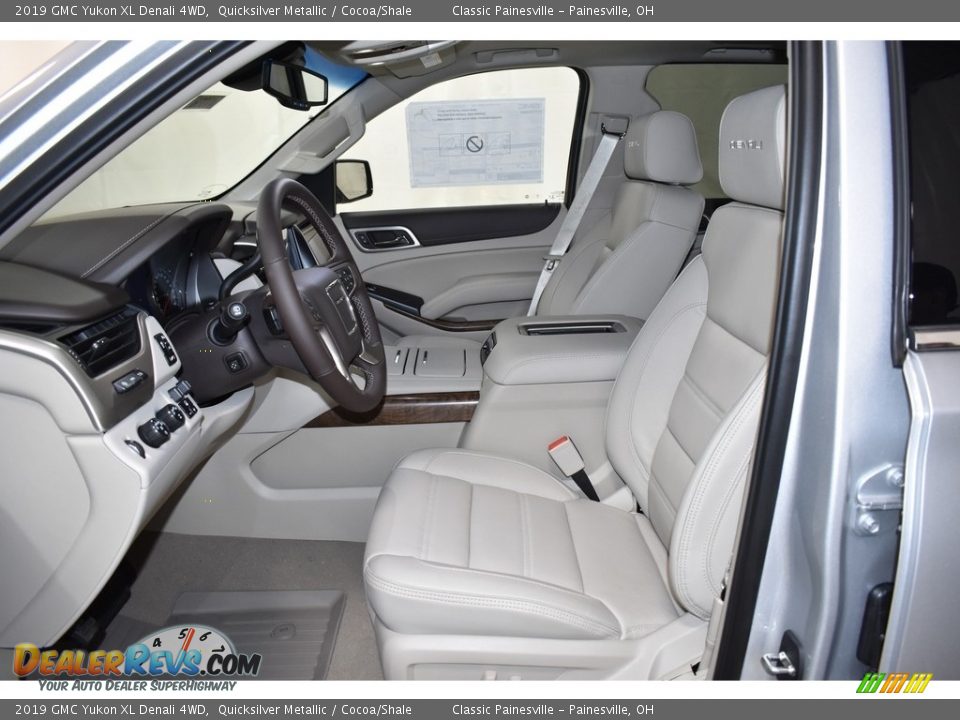 2019 GMC Yukon XL Denali 4WD Quicksilver Metallic / Cocoa/Shale Photo #7