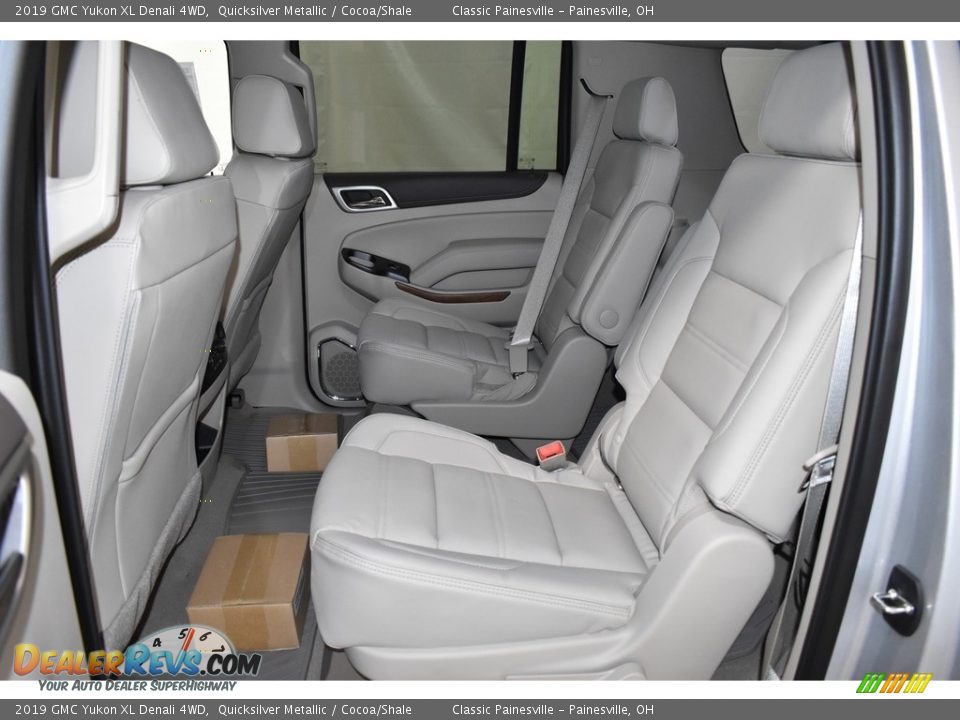 2019 GMC Yukon XL Denali 4WD Quicksilver Metallic / Cocoa/Shale Photo #8