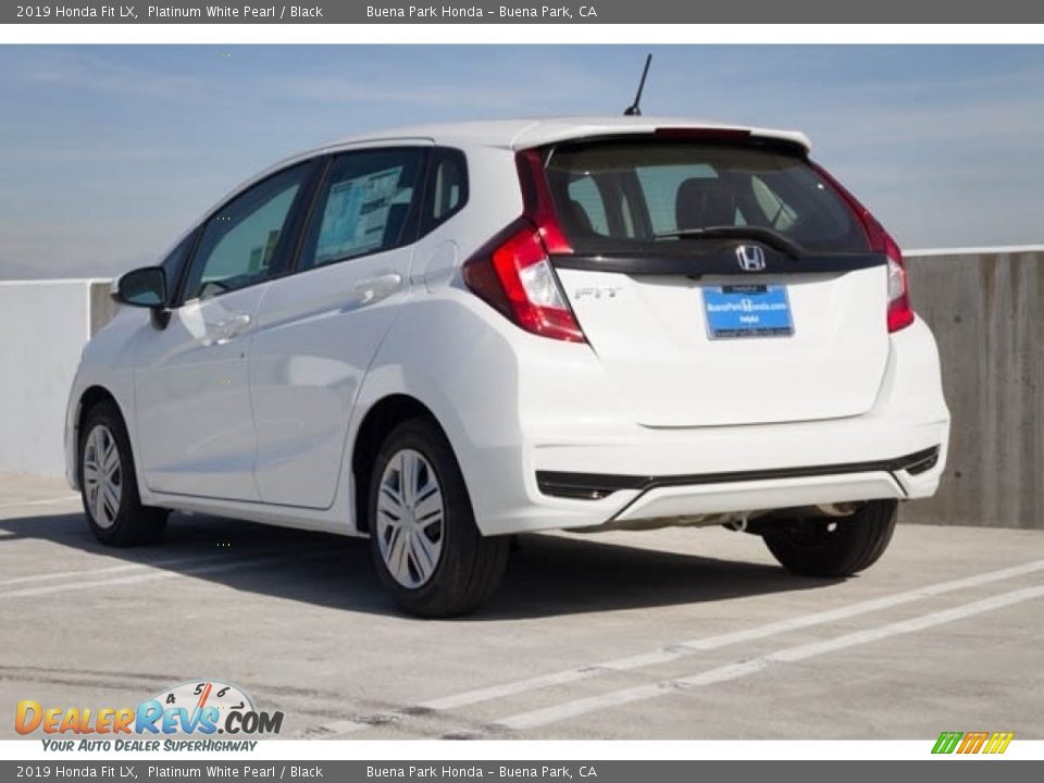 2019 Honda Fit LX Platinum White Pearl / Black Photo #2