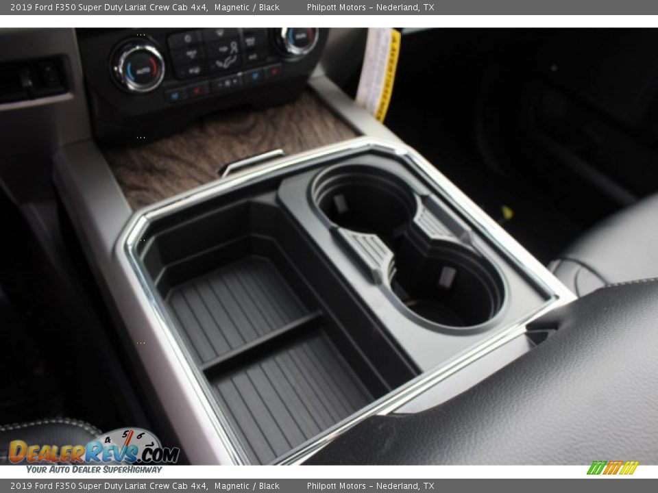 2019 Ford F350 Super Duty Lariat Crew Cab 4x4 Magnetic / Black Photo #17