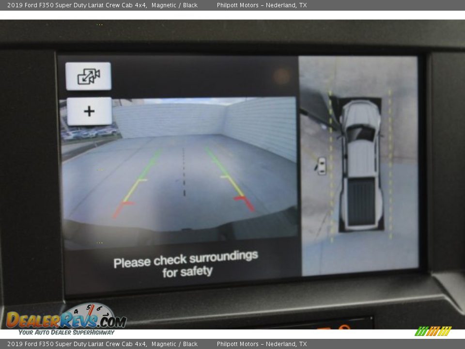 2019 Ford F350 Super Duty Lariat Crew Cab 4x4 Magnetic / Black Photo #22