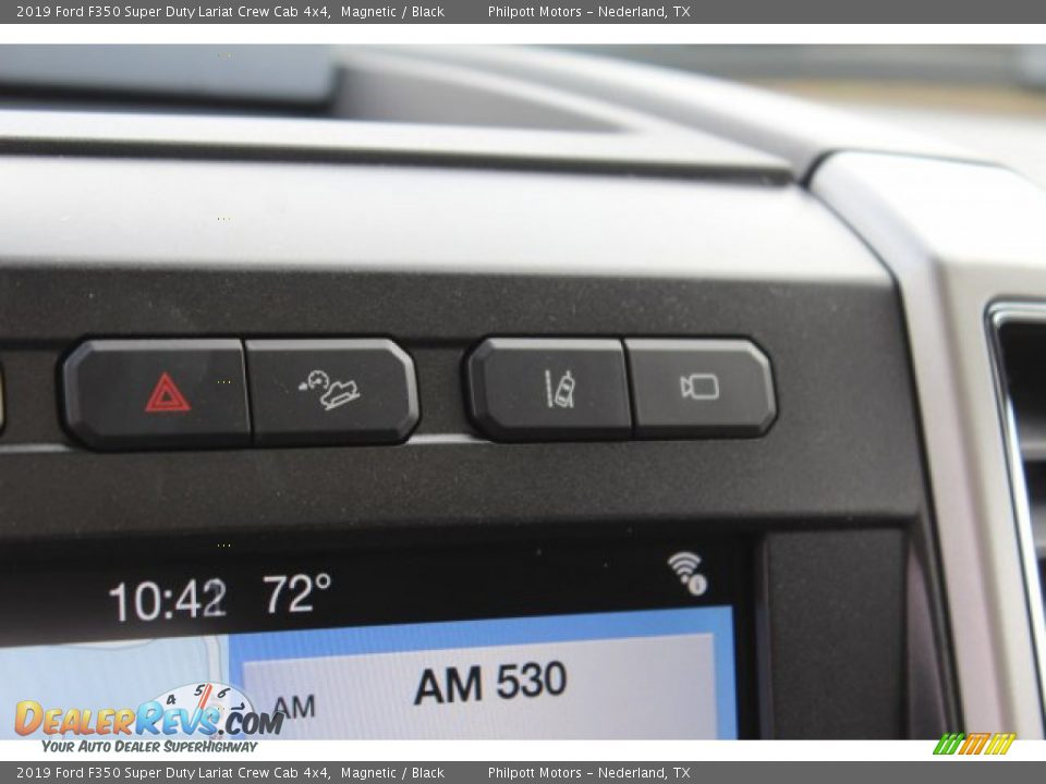 2019 Ford F350 Super Duty Lariat Crew Cab 4x4 Magnetic / Black Photo #23