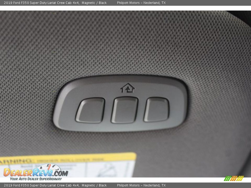 2019 Ford F350 Super Duty Lariat Crew Cab 4x4 Magnetic / Black Photo #26