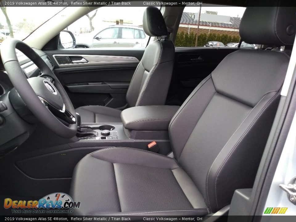 Titan Black Interior - 2019 Volkswagen Atlas SE 4Motion Photo #3