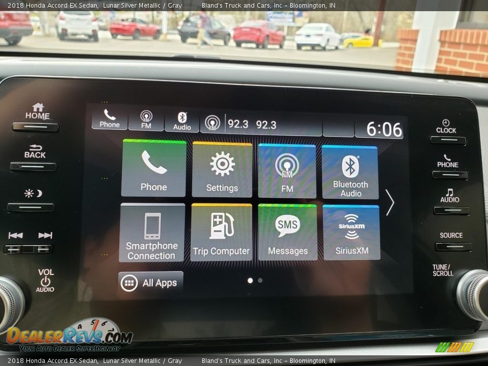 2018 Honda Accord EX Sedan Lunar Silver Metallic / Gray Photo #19
