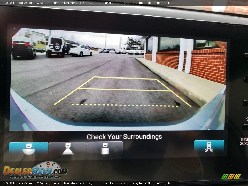 2018 Honda Accord EX Sedan Lunar Silver Metallic / Gray Photo #21