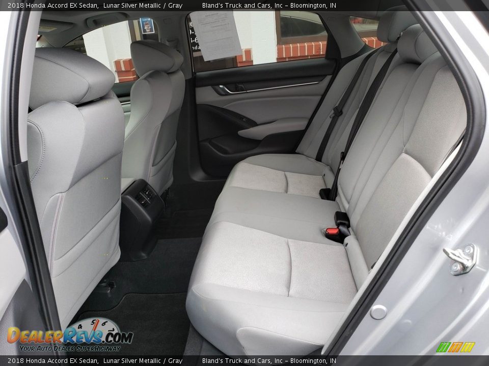 2018 Honda Accord EX Sedan Lunar Silver Metallic / Gray Photo #33