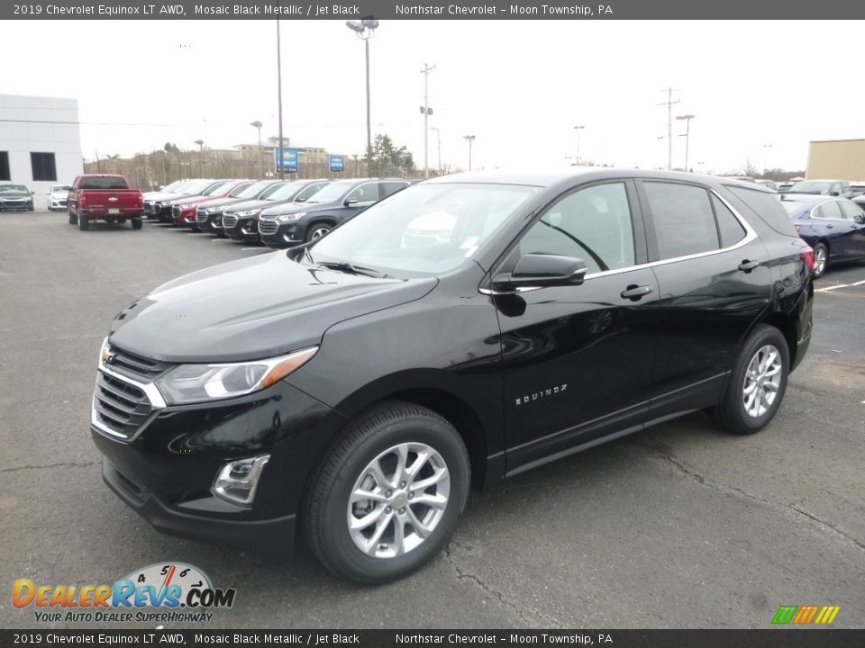 2019 Chevrolet Equinox LT AWD Mosaic Black Metallic / Jet Black Photo #1