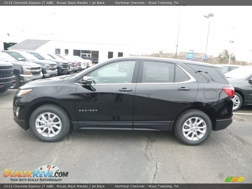 2019 Chevrolet Equinox LT AWD Mosaic Black Metallic / Jet Black Photo #2