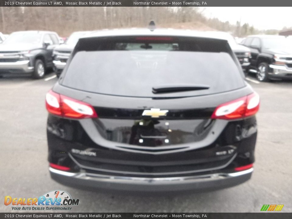 2019 Chevrolet Equinox LT AWD Mosaic Black Metallic / Jet Black Photo #4