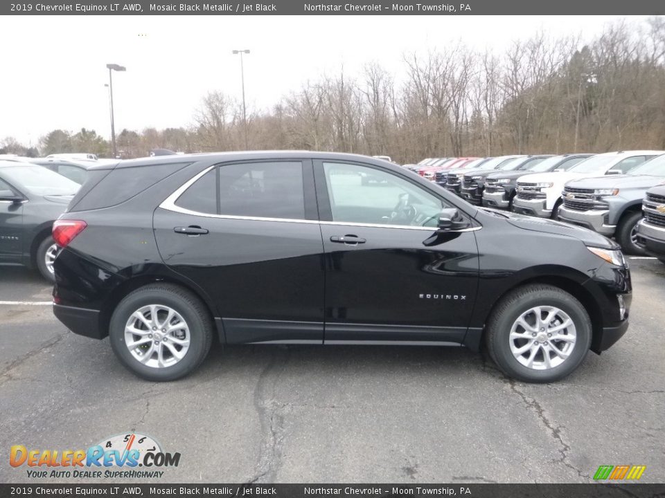 2019 Chevrolet Equinox LT AWD Mosaic Black Metallic / Jet Black Photo #6