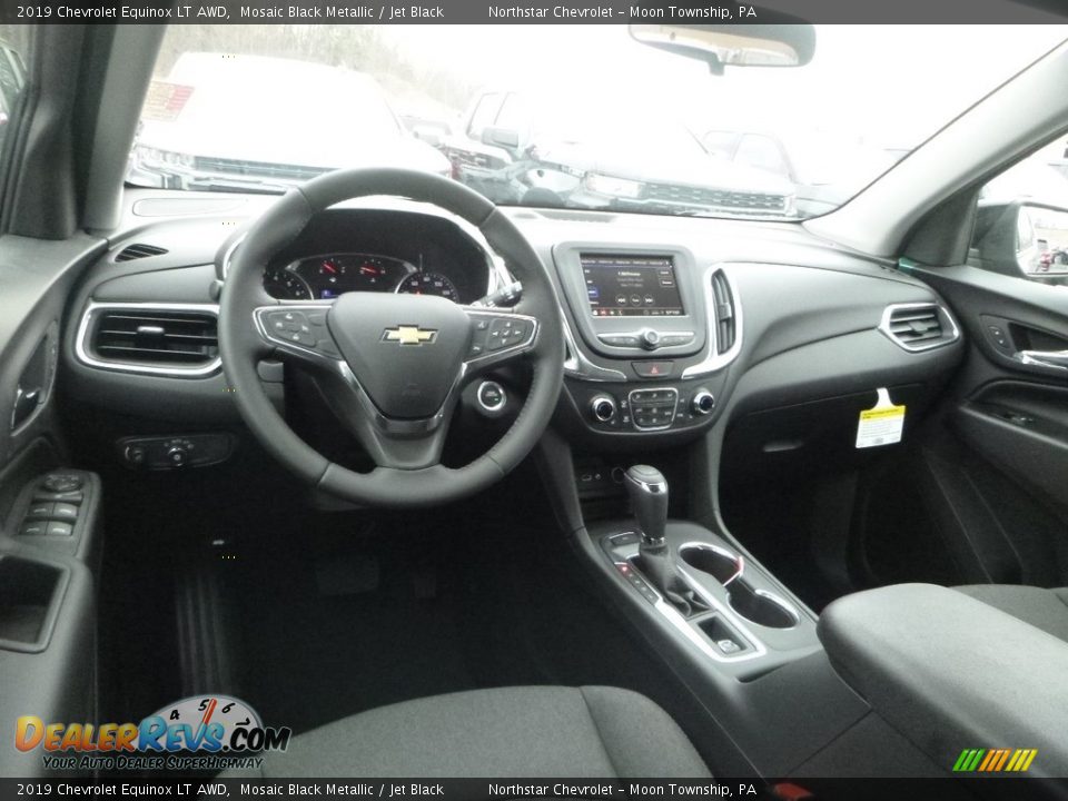2019 Chevrolet Equinox LT AWD Mosaic Black Metallic / Jet Black Photo #13