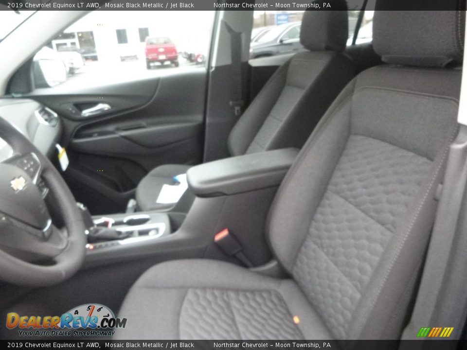 2019 Chevrolet Equinox LT AWD Mosaic Black Metallic / Jet Black Photo #15