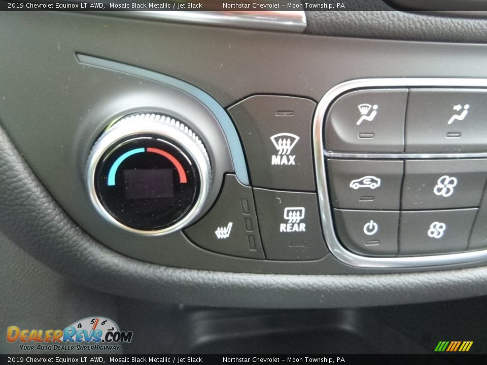 2019 Chevrolet Equinox LT AWD Mosaic Black Metallic / Jet Black Photo #19
