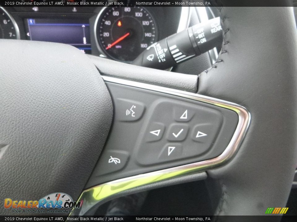 2019 Chevrolet Equinox LT AWD Mosaic Black Metallic / Jet Black Photo #20