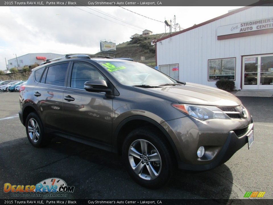 2015 Toyota RAV4 XLE Pyrite Mica / Black Photo #1