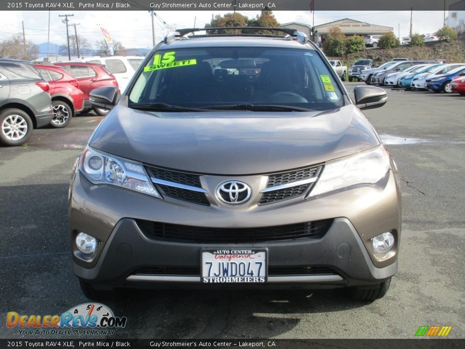 2015 Toyota RAV4 XLE Pyrite Mica / Black Photo #2