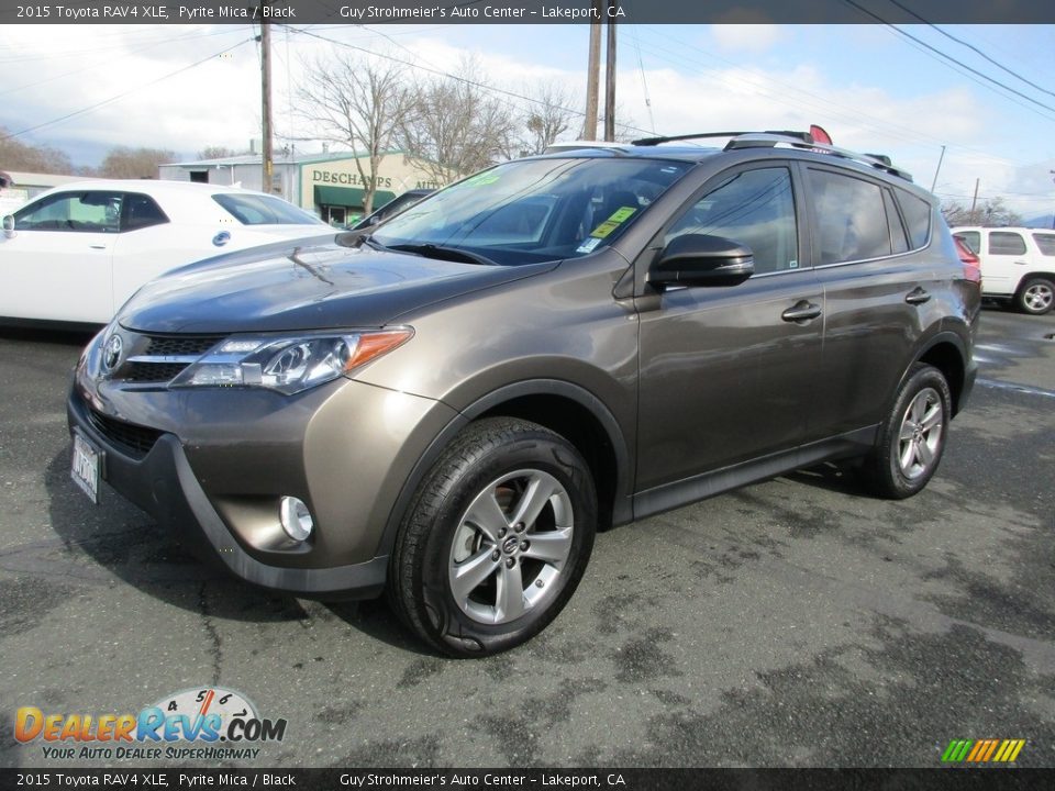 2015 Toyota RAV4 XLE Pyrite Mica / Black Photo #3