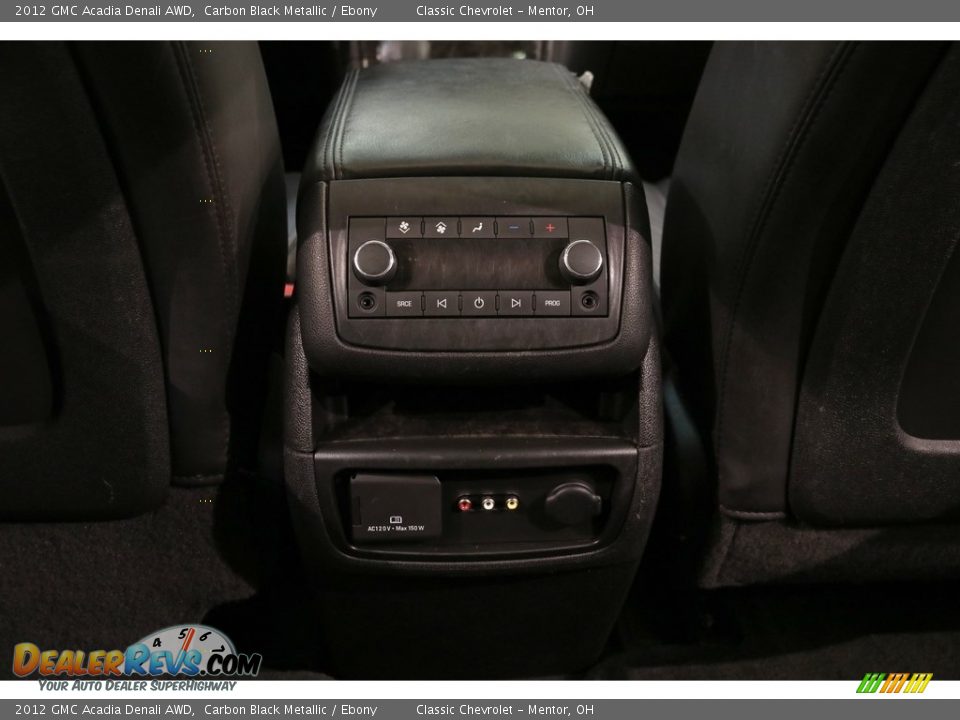 2012 GMC Acadia Denali AWD Carbon Black Metallic / Ebony Photo #20