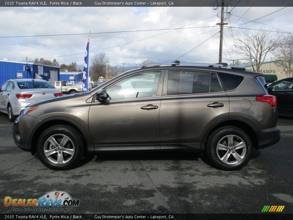 2015 Toyota RAV4 XLE Pyrite Mica / Black Photo #4