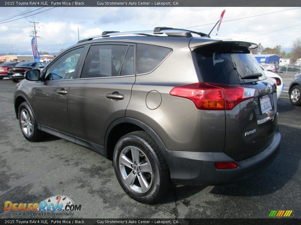 2015 Toyota RAV4 XLE Pyrite Mica / Black Photo #5