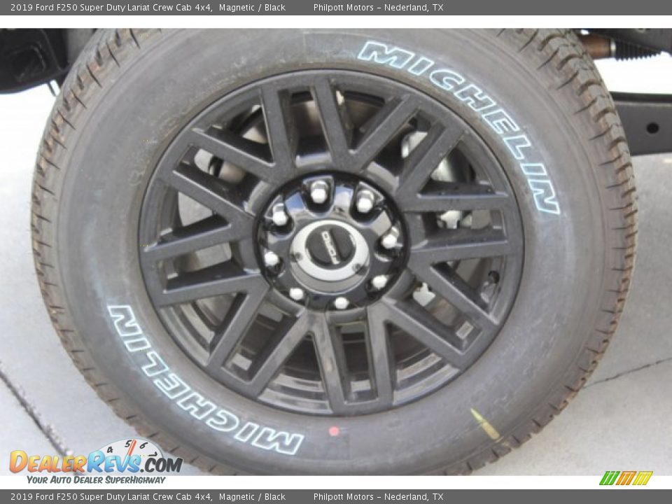 2019 Ford F250 Super Duty Lariat Crew Cab 4x4 Magnetic / Black Photo #4