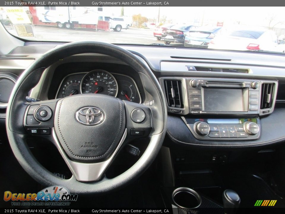 2015 Toyota RAV4 XLE Pyrite Mica / Black Photo #8