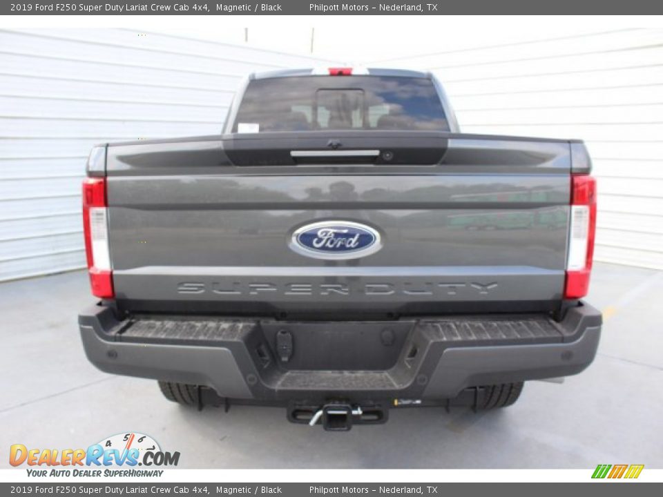 2019 Ford F250 Super Duty Lariat Crew Cab 4x4 Magnetic / Black Photo #7