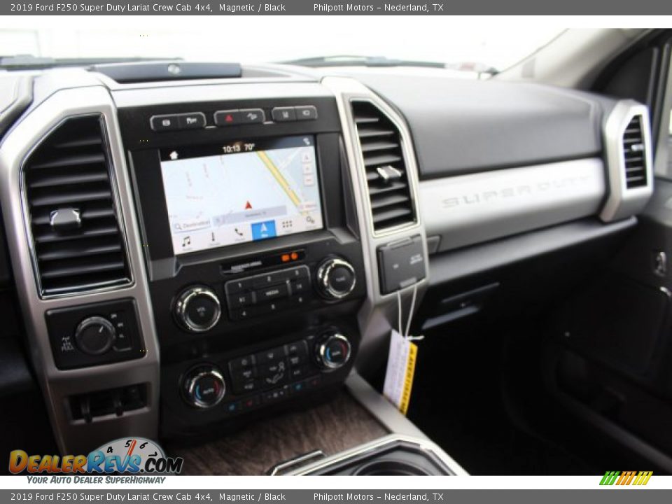 2019 Ford F250 Super Duty Lariat Crew Cab 4x4 Magnetic / Black Photo #15