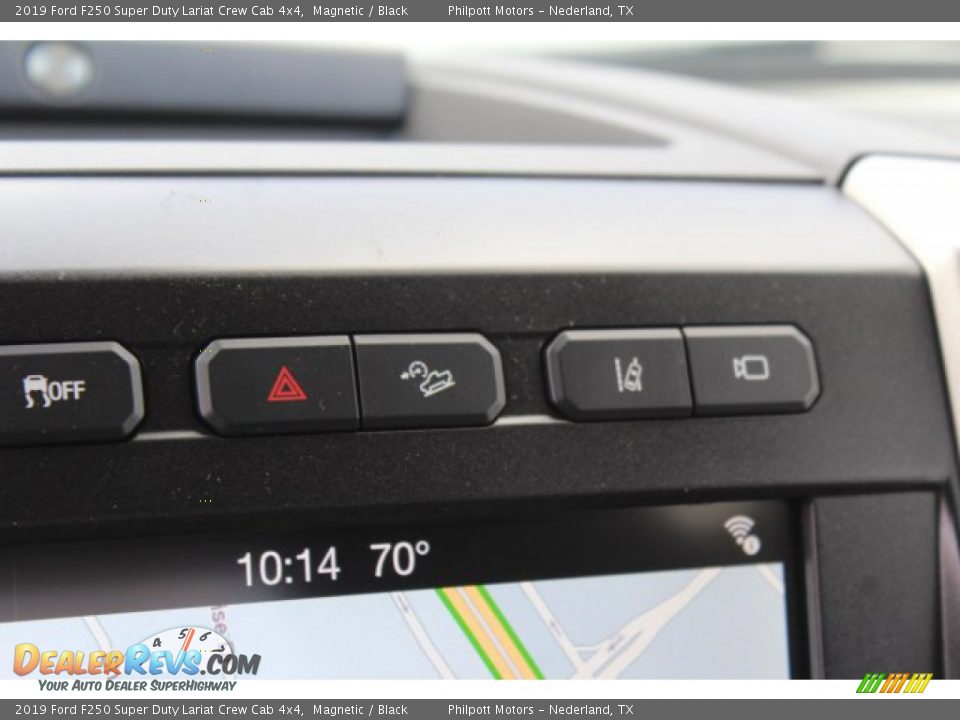 2019 Ford F250 Super Duty Lariat Crew Cab 4x4 Magnetic / Black Photo #22