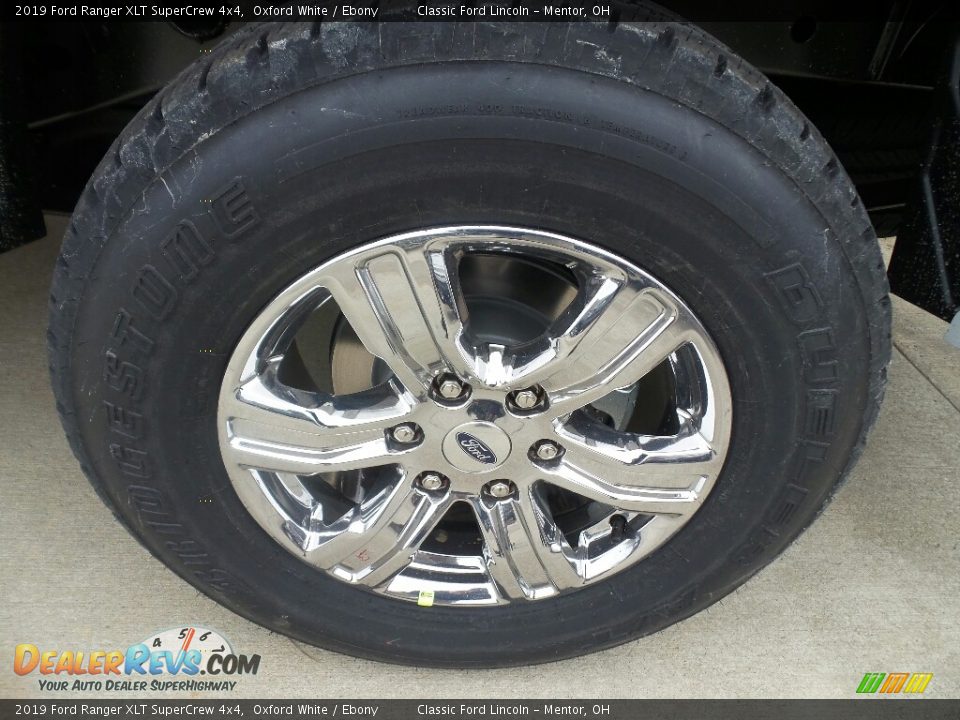 2019 Ford Ranger XLT SuperCrew 4x4 Oxford White / Ebony Photo #4