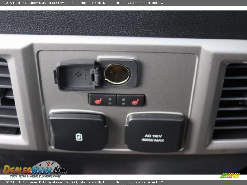 2019 Ford F250 Super Duty Lariat Crew Cab 4x4 Magnetic / Black Photo #33