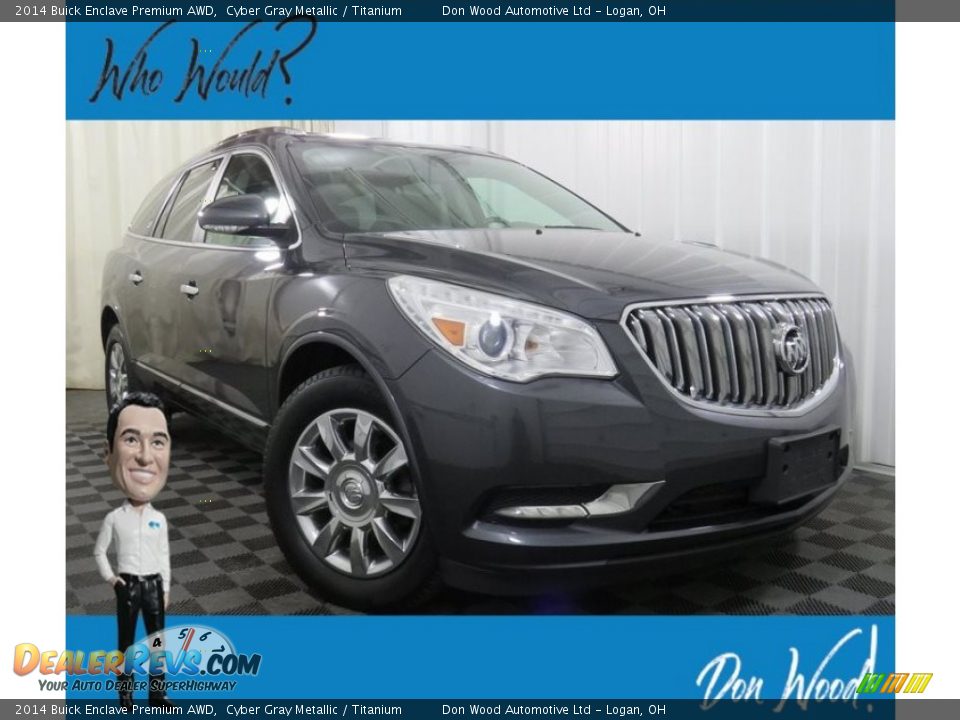 2014 Buick Enclave Premium AWD Cyber Gray Metallic / Titanium Photo #1