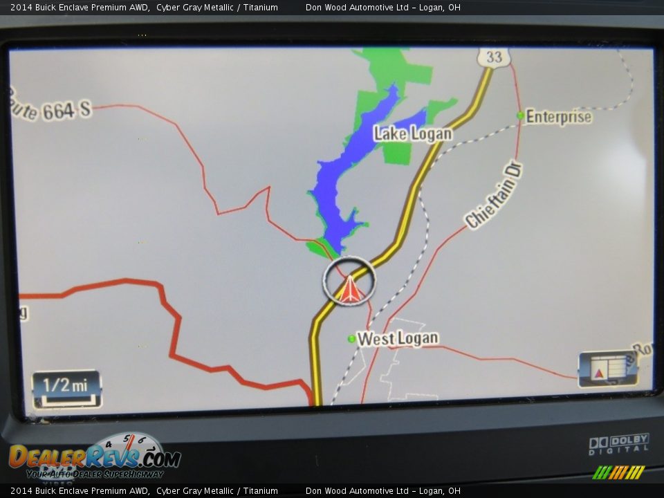 2014 Buick Enclave Premium AWD Cyber Gray Metallic / Titanium Photo #5